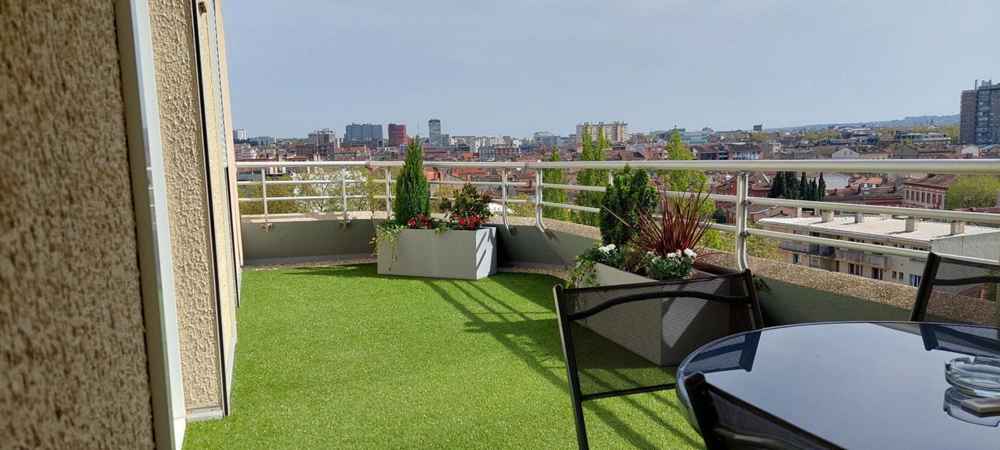 Le Panoramique Apartment Toulouse Bagian luar foto